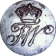 Poland 1 Schilling (Friedrich III) FW coin obverse Poland 1 Schilling (Friedrich III) FW coin obverse