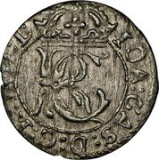 Poland 1 Solid (Johann Casimir) ICR IOA CAS DG R POL L coin obverse Poland 1 Solid (Johann Casimir) ICR IOA CAS DG R POL L coin obverse
