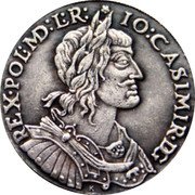 Poland 1 Talar (Johann Casimir) IO CASIMIR DG REX POL MD L R K coin obverse Poland 1 Talar (Johann Casimir) IO CASIMIR DG REX POL MD L R K coin obverse