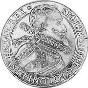 Poland 1 Thaler (Sigismund III Pattern) KM# Pn7 SIGISMVN III D G POLONI ET SVECIAE REX coin obverse