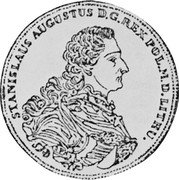 Poland 1 Thaler (Stanislaus Augustus Pattern Coin) KM# Pn66 STANISLAUS AUGUSTUS D G REX POL M D LITHU coin obverse Poland 1 Thaler (Stanislaus Augustus Pattern Coin) KM# Pn66 STANISLAUS AUGUSTUS D G REX POL M D LITHU coin obverse