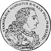 Poland 1 Thaler (Stanislaus Augustus Pattern Coin) KM# Pn54 STANISLAUS AUGUSTUS D G REX POL M D LITHU coin obverse Poland 1 Thaler (Stanislaus Augustus Pattern Coin) KM# Pn54 STANISLAUS AUGUSTUS D G REX POL M D LITHU coin obverse