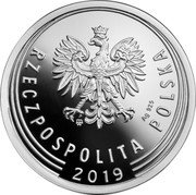Poland 1 Zloty One Hundred Years of the Zloty 2019 MW Proof; all in proof set MW AG 925 RZECZPOSPOLITA POLSKA 2019 coin obverse Poland 1 Zloty One Hundred Years of the Zloty 2019 MW Proof; all in proof set MW AG 925 RZECZPOSPOLITA POLSKA 2019 coin obverse