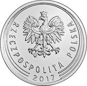 Poland 10 Groszy Circulation Coin 2017 MW Y# 971 MW RZECZPOSPOLITA POLSKA 2017 coin obverse Poland 10 Groszy Circulation Coin 2017 MW Y# 971 MW RZECZPOSPOLITA POLSKA 2017 coin obverse