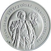 Poland 10 Zlotych Stanislaw Leszczynski 2003 MW Proof Y# 475 STANISŁAW LESZCZYŃSKI 1704-1709 1733-1736 coin reverse Poland 10 Zlotych Stanislaw Leszczynski 2003 MW Proof Y# 475 STANISŁAW LESZCZYŃSKI 1704-1709 1733-1736 coin reverse