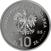 Poland 10 Zlotych Stanislaw August Poniatowski 2005 MW Proof Y# 552 RZECZPOSPOLITA POLSKA 20 05 MW ZŁ 10 ZŁ coin obverse Poland 10 Zlotych Stanislaw August Poniatowski 2005 MW Proof Y# 552 RZECZPOSPOLITA POLSKA 20 05 MW ZŁ 10 ZŁ coin obverse