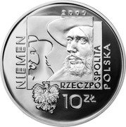 Poland 10 Zlotych 70th Anniversary of the Birth and 5th Anniversary of the Death of Czeslaw Niemen 2009 MW Proof Y# 686 2009 NIEMEN RZECZPOSPOLITA POLSKA 10 ZŁ MW coin obverse Poland 10 Zlotych 70th Anniversary of the Birth and 5th Anniversary of the Death of Czeslaw Niemen 2009 MW Proof Y# 686 2009 NIEMEN RZECZPOSPOLITA POLSKA 10 ZŁ MW coin obverse