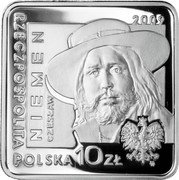 Poland 10 Zlotych 70th Anniversary of the Birth and 5th Anniversary of the Death of Czeslaw Niemen 2009 MW Proof Y# 685 2009 RZECZPOSPOLITA POLSKA 10ZŁ NIEMEN CZESŁAW MW coin obverse Poland 10 Zlotych 70th Anniversary of the Birth and 5th Anniversary of the Death of Czeslaw Niemen 2009 MW Proof Y# 685 2009 RZECZPOSPOLITA POLSKA 10ZŁ NIEMEN CZESŁAW MW coin obverse