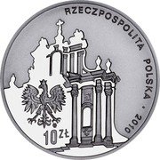 Poland 10 Zlotych 95th Anniversary of the Birth of Rev. Jan Twardowski 2010 MW Proof Y# 731 RZECZPOSPOLITA POLSKA 2010 MW 10 ZŁ coin obverse Poland 10 Zlotych 95th Anniversary of the Birth of Rev. Jan Twardowski 2010 MW Proof Y# 731 RZECZPOSPOLITA POLSKA 2010 MW 10 ZŁ coin obverse