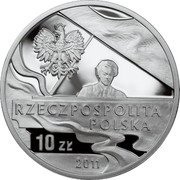 Poland 10 Zlotych Ignacy Jan Paderewski 2011 MW Proof Y# 790 MW RZECZPOSPOLITA POLSKA 10 ZŁ 2011 coin obverse Poland 10 Zlotych Ignacy Jan Paderewski 2011 MW Proof Y# 790 MW RZECZPOSPOLITA POLSKA 10 ZŁ 2011 coin obverse