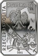 Poland 10 Zlotych Uhlan of the Second Republic of Poland 2011 MW Proof Y# 781 RZECZPOSPOLITA POLSKA 10 ZŁ M/W 2011 coin obverse Poland 10 Zlotych Uhlan of the Second Republic of Poland 2011 MW Proof Y# 781 RZECZPOSPOLITA POLSKA 10 ZŁ M/W 2011 coin obverse