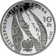 Poland 10 Zlotych 100th Anniversary of the Birth of Czeslaw Milosz 2011 MW Proof Y# 786 RZECZPOSPOLITA POLSKA 10 ZŁ 2011 MW coin obverse Poland 10 Zlotych 100th Anniversary of the Birth of Czeslaw Milosz 2011 MW Proof Y# 786 RZECZPOSPOLITA POLSKA 10 ZŁ 2011 MW coin obverse