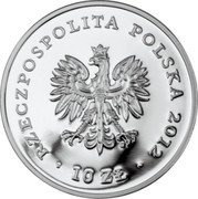 Poland 10 Zlotych 150 Years of the National Museum in Warsaw 2012 MW Proof Y# 822 RZECZPOSPOLITA POLSKA 2012 10 ZŁ MW coin obverse Poland 10 Zlotych 150 Years of the National Museum in Warsaw 2012 MW Proof Y# 822 RZECZPOSPOLITA POLSKA 2012 10 ZŁ MW coin obverse