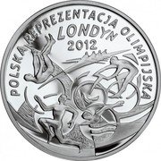 Poland 10 Zlotych Polish Olympic Team. London 2012 MW Proof Y# 833 POLSKA REPREZENTACJA OLIMPIJSKA LONDYN 2012 coin reverse Poland 10 Zlotych Polish Olympic Team. London 2012 MW Proof Y# 833 POLSKA REPREZENTACJA OLIMPIJSKA LONDYN 2012 coin reverse