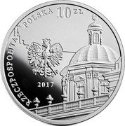 Poland 10 Zlotych 200th Anniversary of the Ossolinski National Institute 2017 MW Proof Y# 981 RZECZPOSPOLITA POLSKA 10 ZŁ MW 2017 coin obverse Poland 10 Zlotych 200th Anniversary of the Ossolinski National Institute 2017 MW Proof Y# 981 RZECZPOSPOLITA POLSKA 10 ZŁ MW 2017 coin obverse