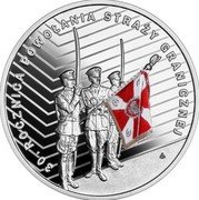 Poland 10 Zlotych 30th Anniversary of the Establishment of the Polish Border Guard 2022 mw Proof 30. ROCZNICA POWOŁANIA STRAŻY GRANICZNEJ SM coin reverse Poland 10 Zlotych 30th Anniversary of the Establishment of the Polish Border Guard 2022 mw Proof 30. ROCZNICA POWOŁANIA STRAŻY GRANICZNEJ SM coin reverse