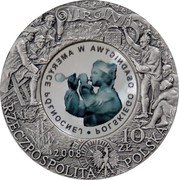 Poland 10 Zlotych 400th Anniversary of Polish Settlement in North America 2008 Proof Y# 658 VIRGINIA 2008 10 ZŁ RZECZPOSPOLITA POLSKA MW coin obverse Poland 10 Zlotych 400th Anniversary of Polish Settlement in North America 2008 Proof Y# 658 VIRGINIA 2008 10 ZŁ RZECZPOSPOLITA POLSKA MW coin obverse