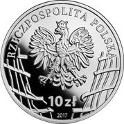 Poland 10 Zlotych Danuta Siedzikowna Inka 2017 MW Proof Y# 979 RZECZPOSPOLITA POLSKA MW 10 ZŁ 2017 coin obverse Poland 10 Zlotych Danuta Siedzikowna Inka 2017 MW Proof Y# 979 RZECZPOSPOLITA POLSKA MW 10 ZŁ 2017 coin obverse