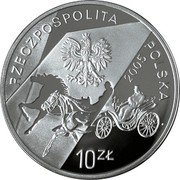 Poland 10 Zlotych Konstanty Ildefons Galczynski 2005 MW Proof Y# 537 RZECZPOSPOLITA POLSKA 2005 MW 10 ZŁ coin obverse Poland 10 Zlotych Konstanty Ildefons Galczynski 2005 MW Proof Y# 537 RZECZPOSPOLITA POLSKA 2005 MW 10 ZŁ coin obverse