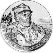 Poland 10 Zlotych Major Henryk Dobrzanski. Hubal 2024 mw Proof MJR HENRYK DOBRZAŃSKI HUBAL coin reverse Poland 10 Zlotych Major Henryk Dobrzanski. Hubal 2024 mw Proof MJR HENRYK DOBRZAŃSKI HUBAL coin reverse
