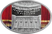 Poland 10 Zlotych 100th Anniversary of the Polish Theatre in Warsaw 2013 MW Proof Y# 853 100 LAT TEATRU POLSKIEGO W WARSZAWIE coin reverse Poland 10 Zlotych 100th Anniversary of the Polish Theatre in Warsaw 2013 MW Proof Y# 853 100 LAT TEATRU POLSKIEGO W WARSZAWIE coin reverse