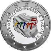 Poland 10 Zlotych Poland’s Presidency of the Council of the European Union 2011 MW Proof Y# 778 PRZEWODNICTWO POLSKI W RADZIE UE coin reverse Poland 10 Zlotych Poland’s Presidency of the Council of the European Union 2011 MW Proof Y# 778 PRZEWODNICTWO POLSKI W RADZIE UE coin reverse