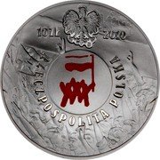 Poland 10 Zlotych Polish August of 1980 2010 MW Proof Y# 738 10 ZŁ 2010 MW RZECZPOSPOLITA POLSKA coin obverse Poland 10 Zlotych Polish August of 1980 2010 MW Proof Y# 738 10 ZŁ 2010 MW RZECZPOSPOLITA POLSKA coin obverse