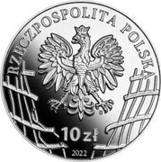 Poland 10 Zlotych Zdzislaw Bronski. Uskok 2022 mw Proof RZECZPOSPOLITA POLSKA MW 10 ZŁ 2022 coin obverse Poland 10 Zlotych Zdzislaw Bronski. Uskok 2022 mw Proof RZECZPOSPOLITA POLSKA MW 10 ZŁ 2022 coin obverse