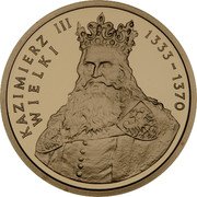 Poland 100 Zlotych Casimir III the Great 2002 MW Proof Y# 429 KAZIMIERZ III WIELKI 1333 - 1370 coin reverse Poland 100 Zlotych Casimir III the Great 2002 MW Proof Y# 429 KAZIMIERZ III WIELKI 1333 - 1370 coin reverse