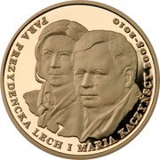Poland 100 Zlotych Smolensk. The Memory of the Victims 2011 MW Proof Y# 766 PARA PREZYDENCKA LECH I MARIA KACZYŃSCY 2005-2010 coin reverse Poland 100 Zlotych Smolensk. The Memory of the Victims 2011 MW Proof Y# 766 PARA PREZYDENCKA LECH I MARIA KACZYŃSCY 2005-2010 coin reverse