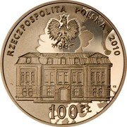 Poland 100 Zlotych Constitutional Tribunal 2010 MW Proof Y# 741 RZECZPOSPOLITA POLSKA 2010 MW 100 ZŁ coin obverse Poland 100 Zlotych Constitutional Tribunal 2010 MW Proof Y# 741 RZECZPOSPOLITA POLSKA 2010 MW 100 ZŁ coin obverse
