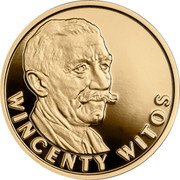 Poland 100 Zlotych Witos 2020 Proof WINCENTY WITOS coin reverse