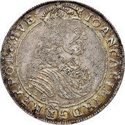 Poland 18 Groszy (Johann Casimir. Tytus Liwiusz Boratini) IOAN CASIMIR DG REX POL & SVE TLB coin obverse Poland 18 Groszy (Johann Casimir. Tytus Liwiusz Boratini) IOAN CASIMIR DG REX POL & SVE TLB coin obverse