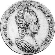 Poland 2 Ducat (Isabella Pattern Coin) X# M4 ISABELEA.PRINCEPS.CZARTORYSKA. coin obverse Poland 2 Ducat (Isabella Pattern Coin) X# M4 ISABELEA.PRINCEPS.CZARTORYSKA. coin obverse