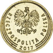 Poland 2 Grosze Circulation Coin. Two Oak Leaves 2017 MW Y# 924 MW RZECZPOSPOLITA POLSKA 2017 coin obverse Poland 2 Grosze Circulation Coin. Two Oak Leaves 2017 MW Y# 924 MW RZECZPOSPOLITA POLSKA 2017 coin obverse