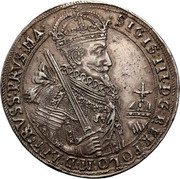 Poland 2 Thaler (Sigismund III) SIGIS III D G REX POLO M D LIT RVSS PRVS MA coin obverse Poland 2 Thaler (Sigismund III) SIGIS III D G REX POLO M D LIT RVSS PRVS MA coin obverse