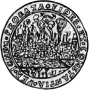 Poland 2 Thaler (Sigismund III. Torun Under Siege) FIDES ET CONSTANTIA PER IGNEM PROBATA: coin reverse Poland 2 Thaler (Sigismund III. Torun Under Siege) FIDES ET CONSTANTIA PER IGNEM PROBATA: coin reverse
