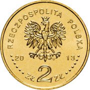 Poland 2 Zlote 100th Anniversary of the Polish Theatre 2013 MW Y# 854 RZECZPOSPOLITA POLSKA 20 13 MW ZŁ 2 ZŁ coin obverse Poland 2 Zlote 100th Anniversary of the Polish Theatre 2013 MW Y# 854 RZECZPOSPOLITA POLSKA 20 13 MW ZŁ 2 ZŁ coin obverse
