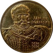 Poland 2 Zlote Jan III Sobieski 2001 MW Y# 423 JAN III SOBIESKI 1674 1696 coin reverse Poland 2 Zlote Jan III Sobieski 2001 MW Y# 423 JAN III SOBIESKI 1674 1696 coin reverse