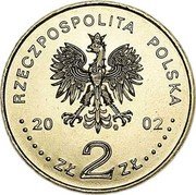 Poland 2 Zlote Football World Cup in Korea and Japan 2002 MW Y# 433 RZECZPOSPOLITA POLSKA MW 2002 ZŁ 2 ZŁ coin obverse Poland 2 Zlote Football World Cup in Korea and Japan 2002 MW Y# 433 RZECZPOSPOLITA POLSKA MW 2002 ZŁ 2 ZŁ coin obverse