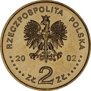Poland 2 Zlote August II the Strong 2002 MW Y# 439 RZECZPOSPOLITA POLSKA MW 2002 ZŁ 2 ZŁ coin obverse Poland 2 Zlote August II the Strong 2002 MW Y# 439 RZECZPOSPOLITA POLSKA MW 2002 ZŁ 2 ZŁ coin obverse