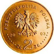 Poland 2 Zlote General Stanislaw Maczek 2003 MW Y# 456 RZECZPOSPOLITA POLSKA MW 2003 ZŁ 2 ZŁ coin obverse Poland 2 Zlote General Stanislaw Maczek 2003 MW Y# 456 RZECZPOSPOLITA POLSKA MW 2003 ZŁ 2 ZŁ coin obverse