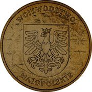 Poland 2 Zlote Malopolska Voivodeship 2004 MW Y# 488 WOJEWÓDZTWO MAŁOPOLSKIE coin reverse Poland 2 Zlote Malopolska Voivodeship 2004 MW Y# 488 WOJEWÓDZTWO MAŁOPOLSKIE coin reverse