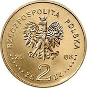 Poland 2 Zlote 65th Anniversary of Warsaw Ghetto Uprising 2008 MW Y# 633 RZECZPOSPOLITA POLSKA MW 2008 ZŁ 2 ZŁ coin obverse Poland 2 Zlote 65th Anniversary of Warsaw Ghetto Uprising 2008 MW Y# 633 RZECZPOSPOLITA POLSKA MW 2008 ZŁ 2 ZŁ coin obverse