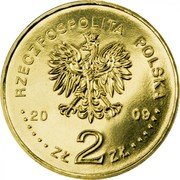 Poland 2 Zlote Hussar of the 17th Century 2009 MW Y# 670 RZECZPOSPOLITA POLSKA 20 09 ZŁ 2 ZŁ coin obverse Poland 2 Zlote Hussar of the 17th Century 2009 MW Y# 670 RZECZPOSPOLITA POLSKA 20 09 ZŁ 2 ZŁ coin obverse