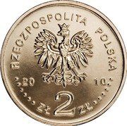 Poland 2 Zlote Battles of Grunwald and Kluszyn 2010 MW Y# 732 RZECZPOSPOLITA POLSKA 2010 MW ZŁ 2 ZŁ coin obverse Poland 2 Zlote Battles of Grunwald and Kluszyn 2010 MW Y# 732 RZECZPOSPOLITA POLSKA 2010 MW ZŁ 2 ZŁ coin obverse