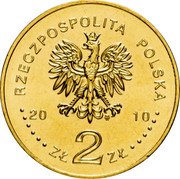 Poland 2 Zlote Benedykt Dybowski 2010 MW Y# 742 RZECZPOSPOLITA POLSKA 2010 MW ZŁ 2 ZŁ coin obverse Poland 2 Zlote Benedykt Dybowski 2010 MW Y# 742 RZECZPOSPOLITA POLSKA 2010 MW ZŁ 2 ZŁ coin obverse