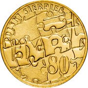 Poland 2 Zlote Polish August of 1980 2010 MW Y# 737 POLSKI SIERPIEŃ 80 coin reverse Poland 2 Zlote Polish August of 1980 2010 MW Y# 737 POLSKI SIERPIEŃ 80 coin reverse