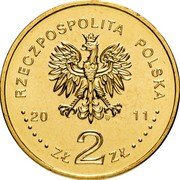 Poland 2 Zlote Uhlan of the Second Republic of Poland 2011 MW Y# 780 RZECZPOSPOLITA POLSKA 20 11 MW ZŁ 2 ZŁ coin obverse Poland 2 Zlote Uhlan of the Second Republic of Poland 2011 MW Y# 780 RZECZPOSPOLITA POLSKA 20 11 MW ZŁ 2 ZŁ coin obverse
