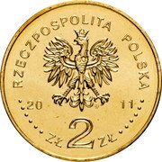 Poland 2 Zlote Ferdynand Ossendowski 2011 MW Y# 797 RZECZPOSPOLITA POLSKA 2011 MW ZŁ 2 ZŁ coin obverse Poland 2 Zlote Ferdynand Ossendowski 2011 MW Y# 797 RZECZPOSPOLITA POLSKA 2011 MW ZŁ 2 ZŁ coin obverse